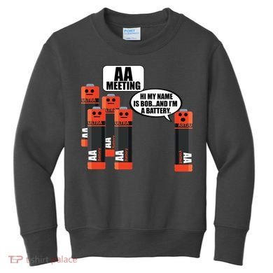 AA Meeting Kids Sweatshirt