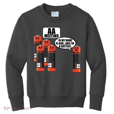 AA Meeting Kids Sweatshirt