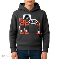 AA Meeting Kids Hoodie thumb 4