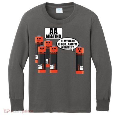 AA Meeting Kids Long Sleeve Shirt
