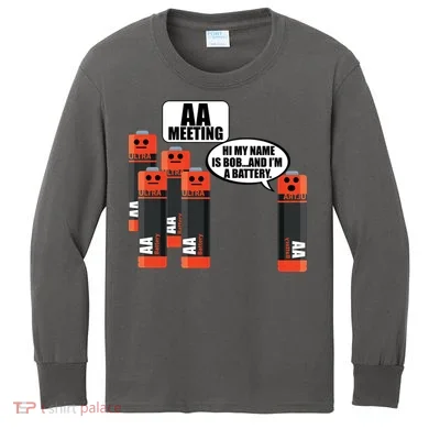 AA Meeting Kids Long Sleeve Shirt