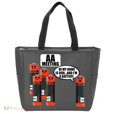 AA Meeting Tote Bag