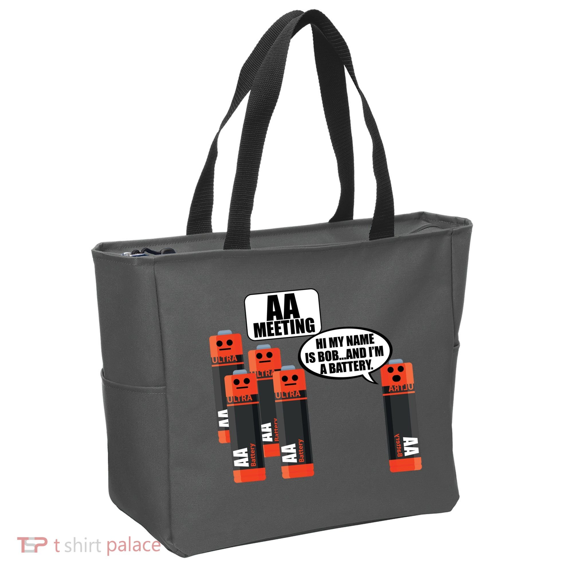 AA Meeting Tote Bag