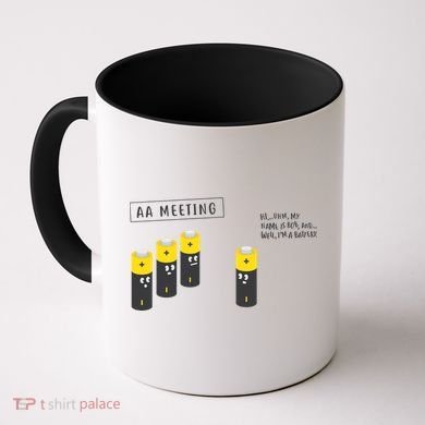AA Meeting Funny Alcohol Drinking Coffee Mug