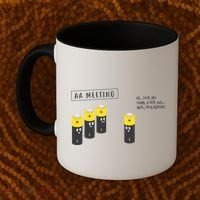 AA Meeting Funny Alcohol Drinking Coffee Mug thumb 2