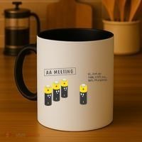 AA Meeting Funny Alcohol Drinking Coffee Mug thumb 4
