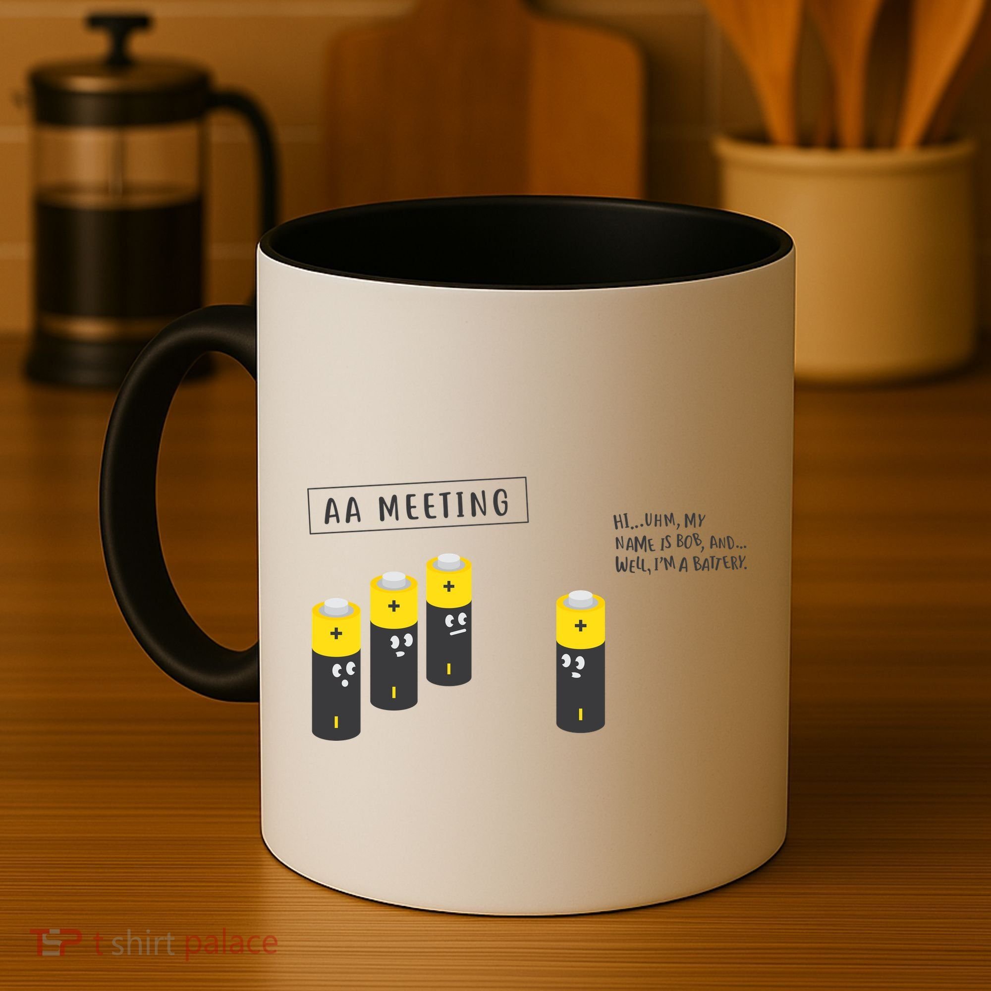 AA Meeting Funny Alcohol Drinking Coffee Mug
