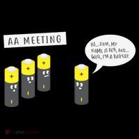 AA Meeting Funny Alcohol Drinking Ornament thumb 1