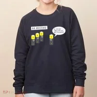 AA Meeting Funny Alcohol Drinking Women's Sweatshirt thumb 0