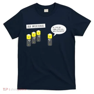 AA Meeting Funny Alcohol Drinking T-Shirt