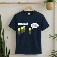 AA Meeting Funny Alcohol Drinking T-Shirt thumb 2