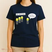 AA Meeting Funny Alcohol Drinking T-Shirt thumb 4