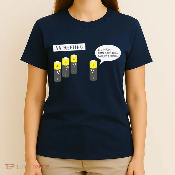 AA Meeting Funny Alcohol Drinking T-Shirt