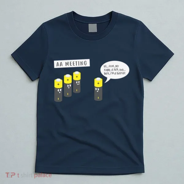 AA Meeting Funny Alcohol Drinking T-Shirt