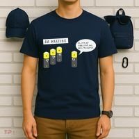 AA Meeting Funny Alcohol Drinking T-Shirt thumb 6