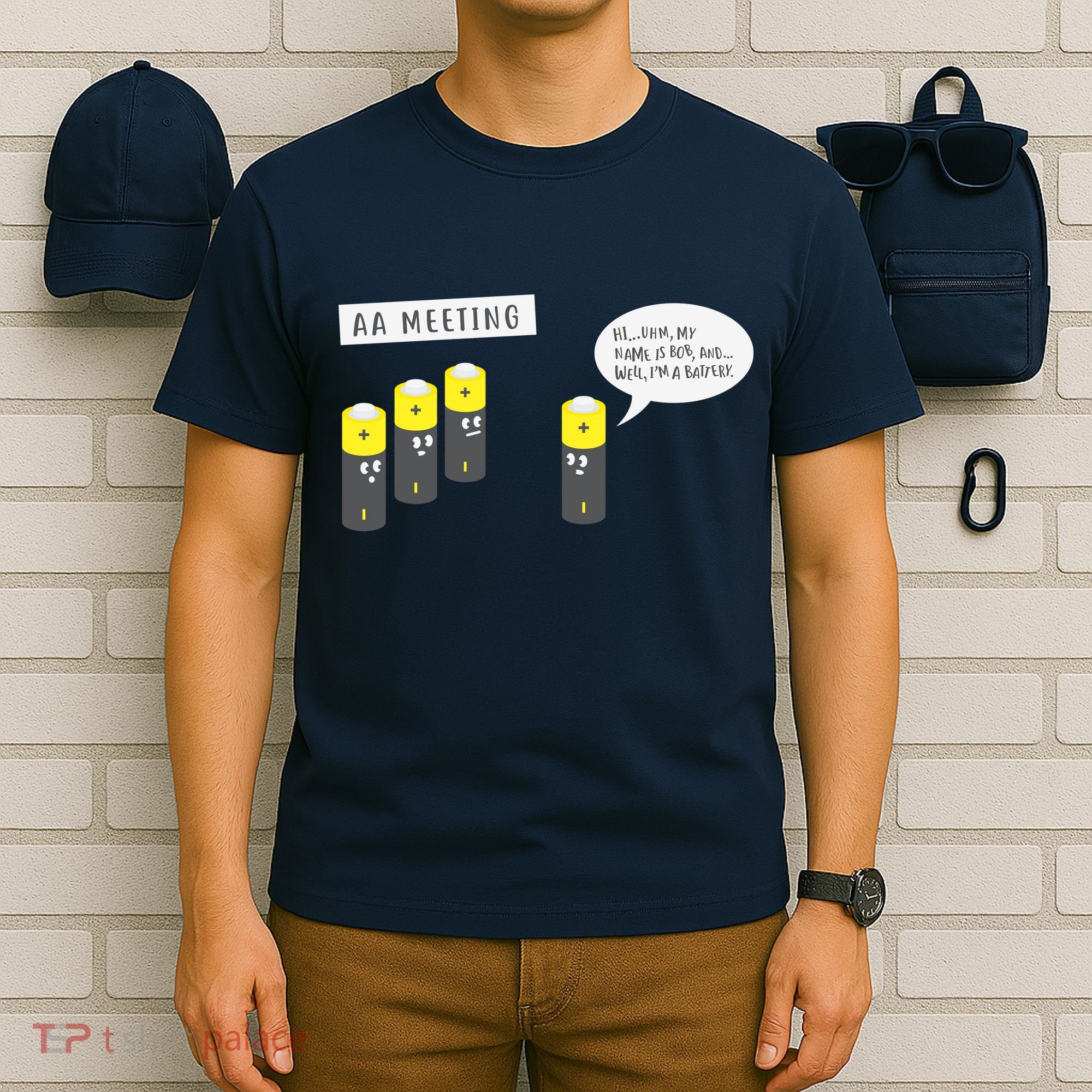 AA Meeting Funny Alcohol Drinking T-Shirt