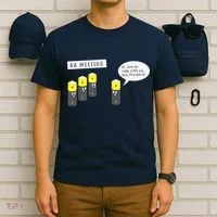 AA Meeting Funny Alcohol Drinking T-Shirt thumb 6