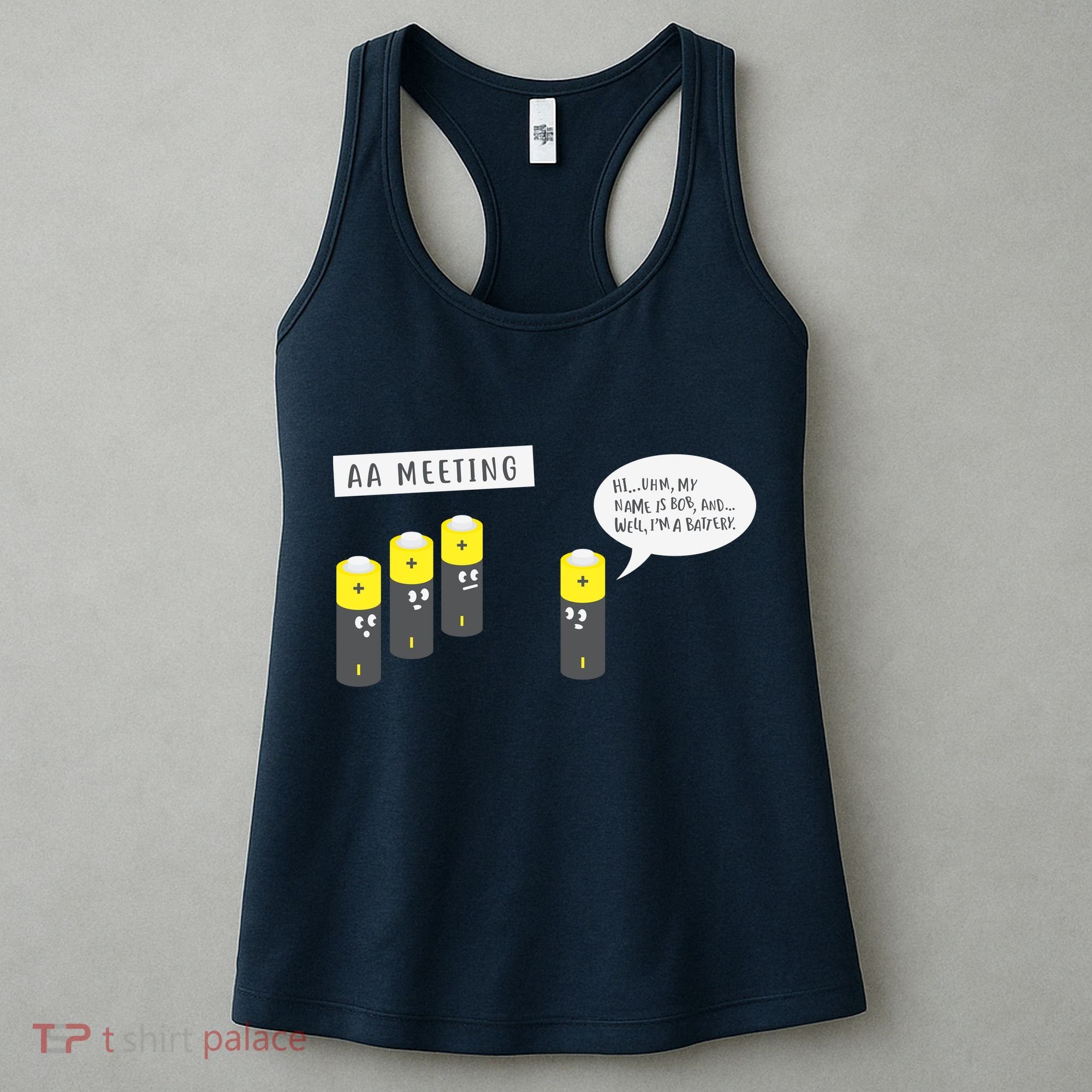 AA Meeting Funny Alcohol Drinking Women's Tank Top