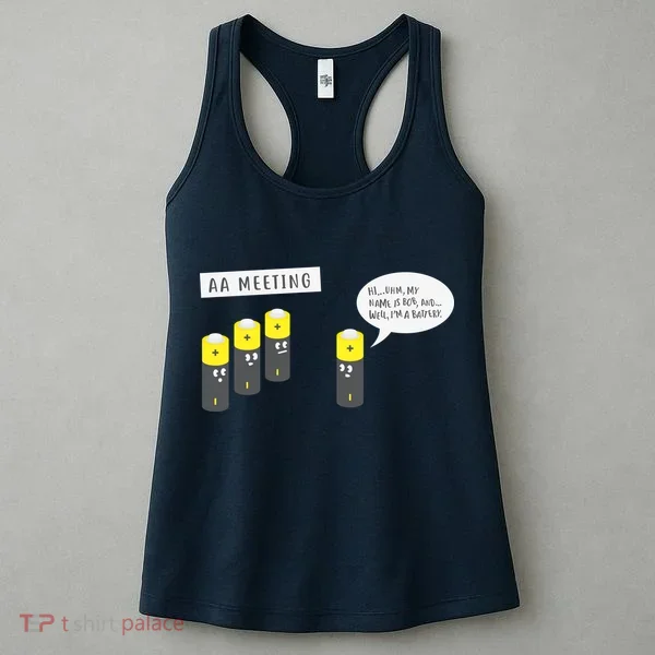 AA Meeting Funny Alcohol Drinking Women's Tank Top