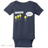 AA Meeting Funny Alcohol Drinking Baby Bodysuit thumb 0