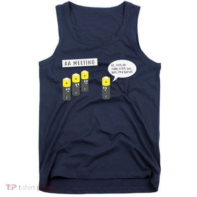 AA Meeting Funny Alcohol Drinking Tank Top