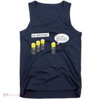 AA Meeting Funny Alcohol Drinking Tank Top thumb 0