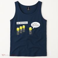 AA Meeting Funny Alcohol Drinking Tank Top thumb 2