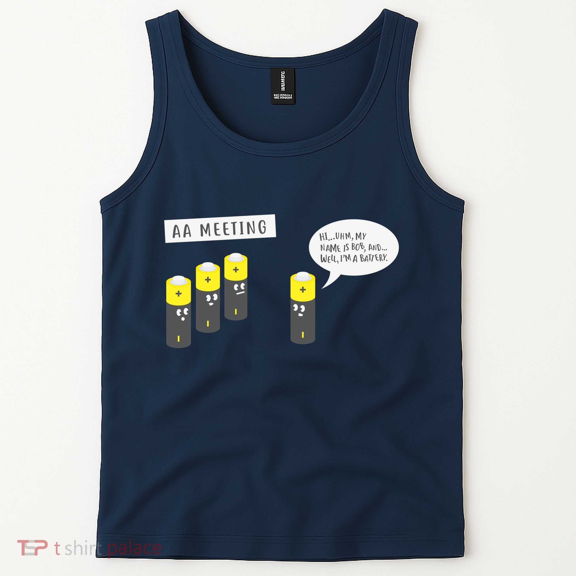 AA Meeting Funny Alcohol Drinking Tank Top
