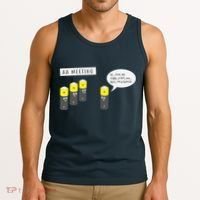 AA Meeting Funny Alcohol Drinking Tank Top thumb 3