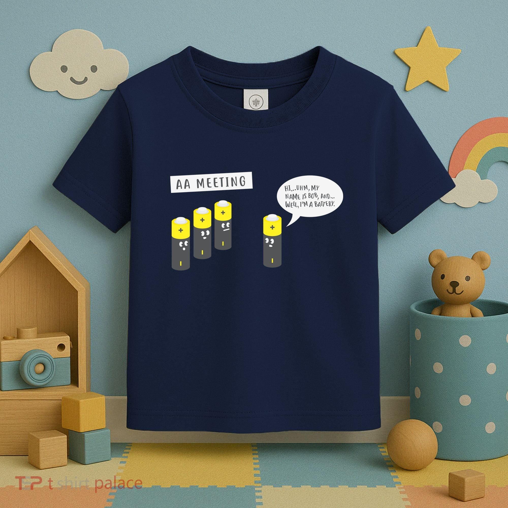 AA Meeting Funny Alcohol Drinking Toddler T-Shirt