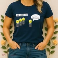 AA Meeting Funny Alcohol Drinking Women's T-Shirt thumb 2