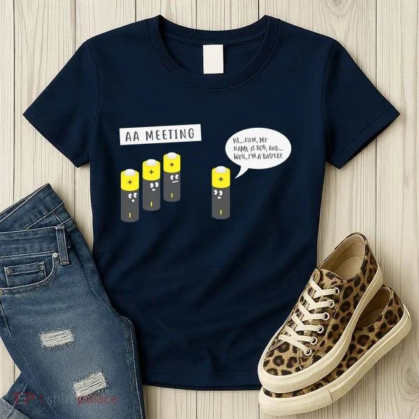 AA Meeting Funny Alcohol Drinking Women's T-Shirt