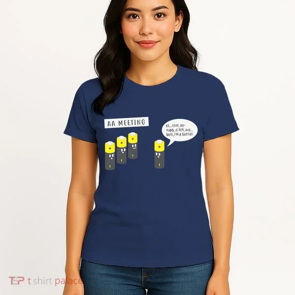 AA Meeting Funny Alcohol Drinking Women's T-Shirt