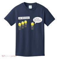 AA Meeting Funny Alcohol Drinking Kids T-Shirt thumb 0