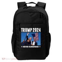 Assassination Attempt 2024 Never Surrender Trump Shot Backpack thumb 0