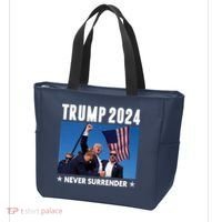 Assassination Attempt 2024 Never Surrender Trump Shot Tote Bag thumb 3