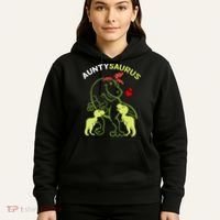 Auntysaurus Aunty 2 Dinosaur Aunt & Uncles Day Hoodie thumb 5