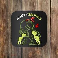Auntysaurus Aunty 2 Dinosaur Aunt & Uncles Day Coaster thumb 0