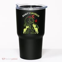 Auntysaurus Aunty 2 Dinosaur Aunt & Uncles Day Tumbler thumb 0