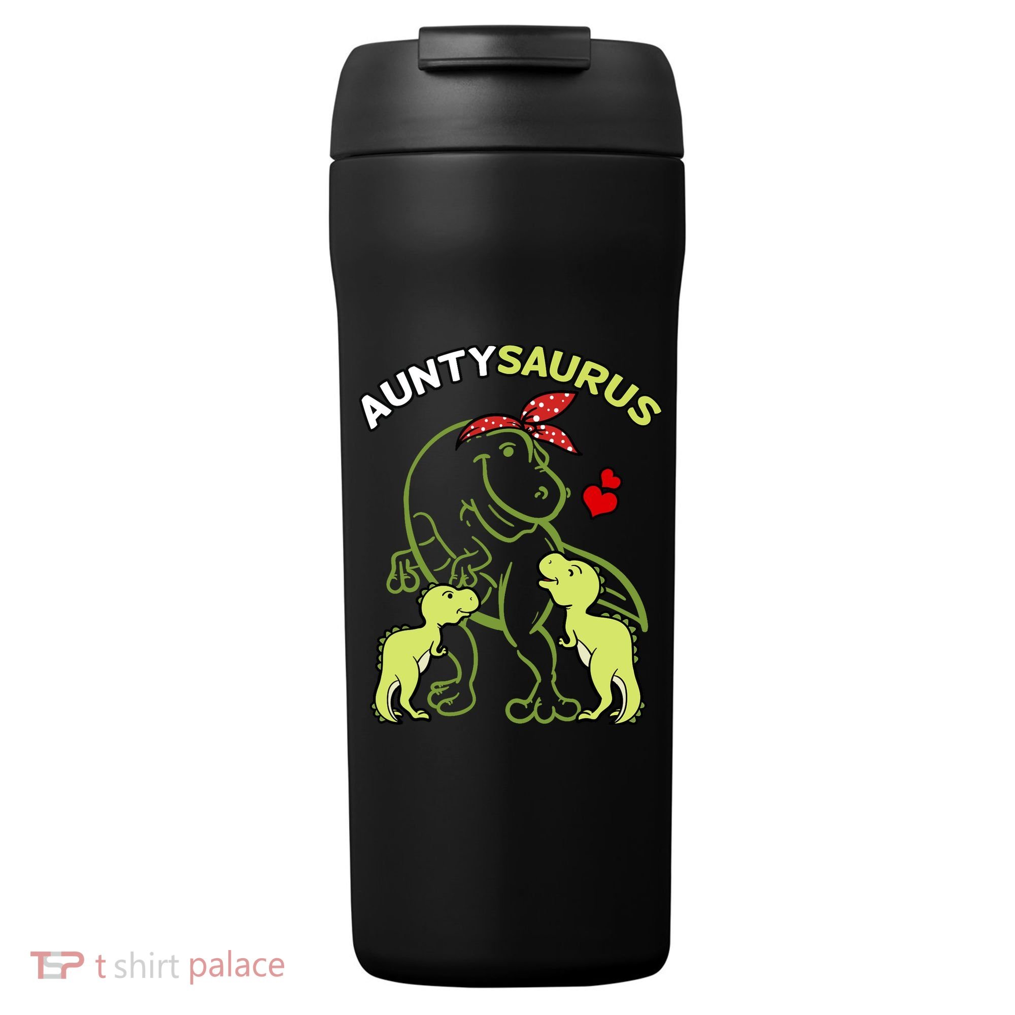 Auntysaurus Aunty 2 Dinosaur Aunt & Uncles Day 24oz Duet Stainless Steel Tumbler