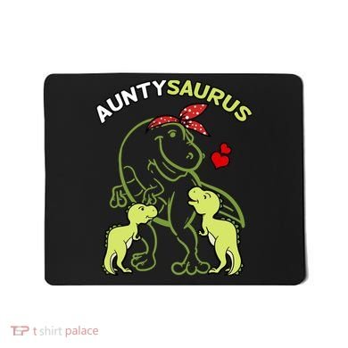 Auntysaurus Aunty 2 Dinosaur Aunt & Uncles Day Mousepad