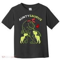 Auntysaurus Aunty 2 Dinosaur Aunt & Uncles Day Toddler T-Shirt thumb 0