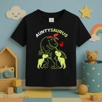 Auntysaurus Aunty 2 Dinosaur Aunt & Uncles Day Toddler T-Shirt thumb 3