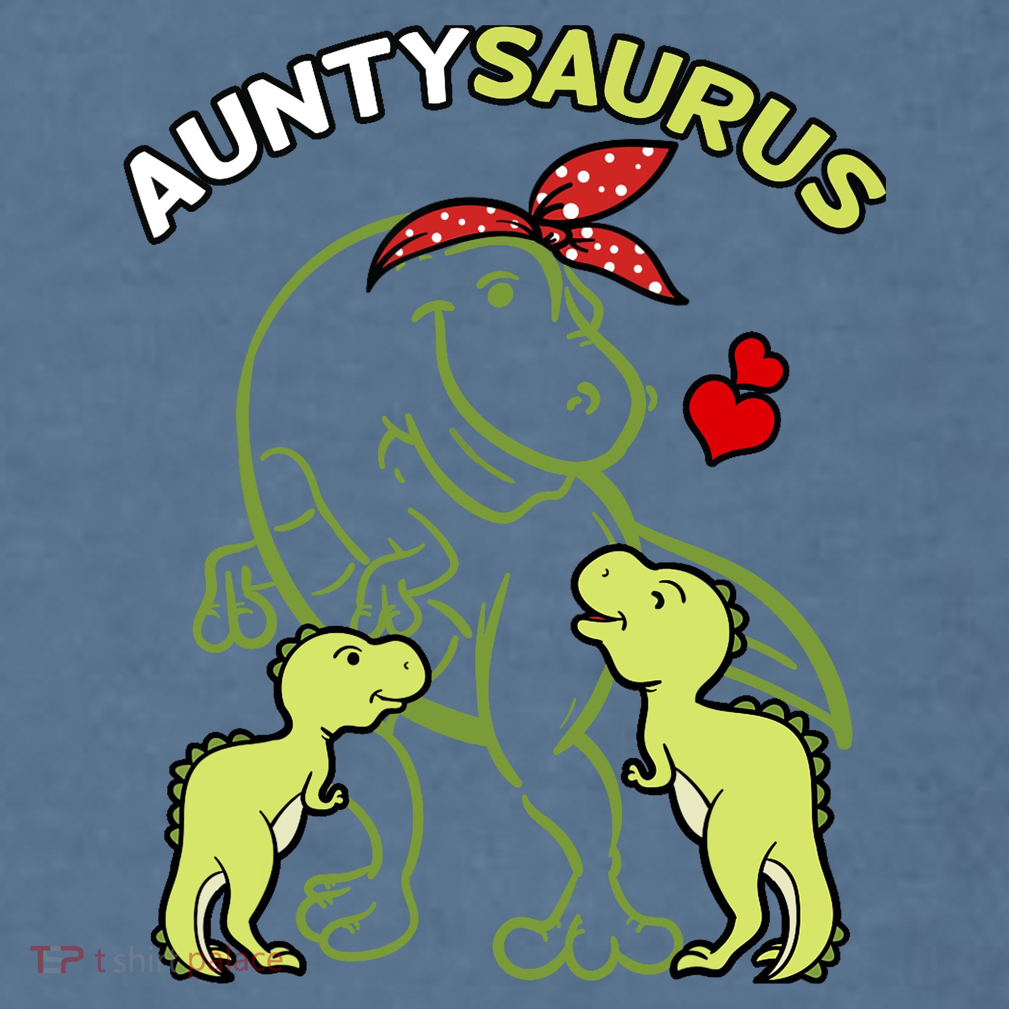 Auntysaurus Aunty 2 Dinosaur Aunt & Uncles Day Comfort Colors Garment-Dyed Hooded Sweatshirt