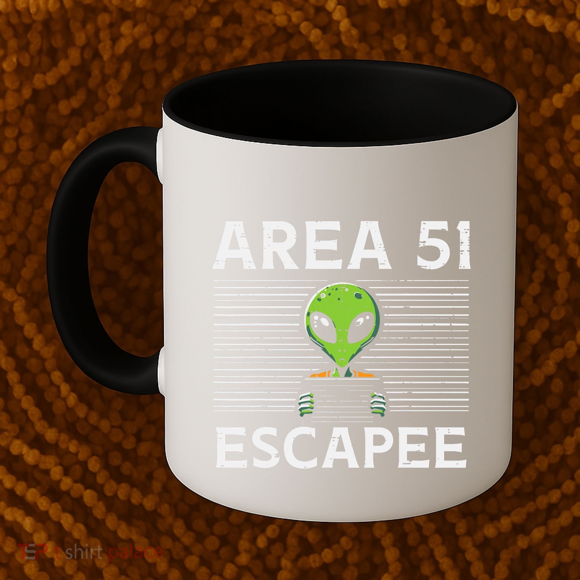 Alien Area 51 Escapee Funny Costume Ufo Coffee Mug