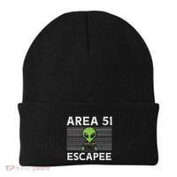 Alien Area 51 Escapee Funny Costume Ufo Beanie thumb 0