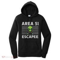 Alien Area 51 Escapee Funny Costume Ufo Women's Hoodie thumb 0