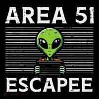 Alien Area 51 Escapee Funny Costume Ufo Women's Hoodie thumb 2