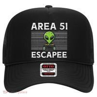 Alien Area 51 Escapee Funny Costume Ufo Hat thumb 0