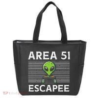 Alien Area 51 Escapee Funny Costume Ufo Tote Bag thumb 0